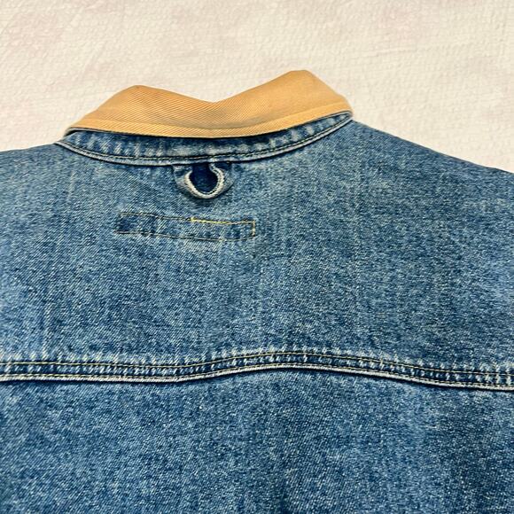 Bugle boy jeans denim jacket men Large vintage - Picture 9 of 14